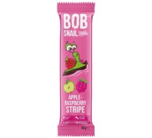 Цукерка Bob Snail Равлик Боб Яблуко Малина, страйп, 14 г (4820206080738)