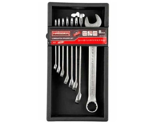 Ключ HAISSER 8шт.CRV Cold Stamped 48427 (97385)
