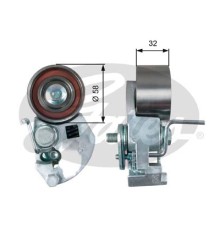 Ролик натягувача ременя Gates T43133