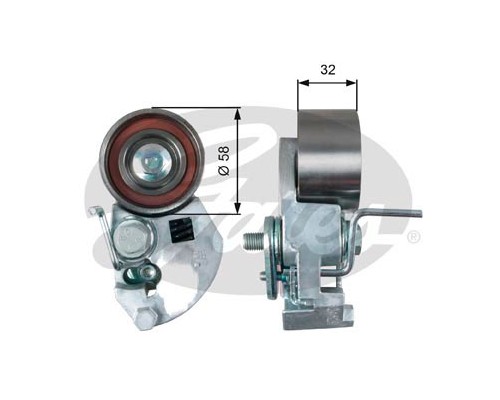 Ролик натягувача ременя Gates T43133