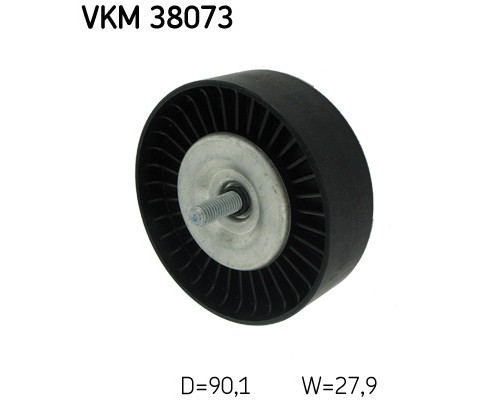 Ролик натягувача ременя SKF VKM 38073