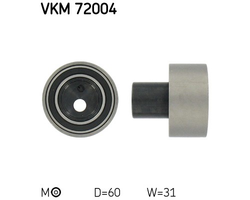 Ролик натягувача ременя SKF VKM 72004
