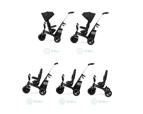 Дитячий велосипед Kinderkraft Easytwist Black (KREASY00BLK0000) (5902533920631)