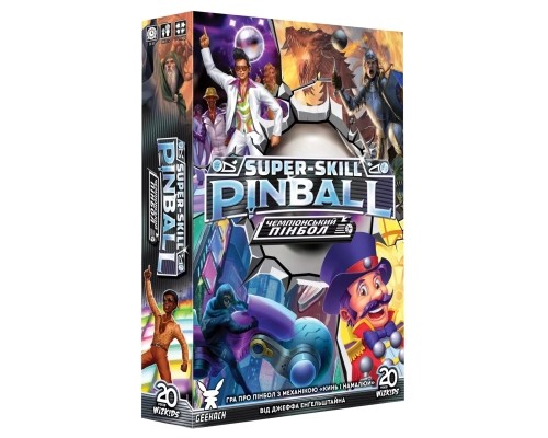 Настільна гра Geekach Games Чемпіонський пінбол (Super-Skill Pinball: 4-Cade) (GKCH093SSP) Настільна гра Geekach Games Чемпіонський пінбол (Super-Skill Pinball: 4-Cade) (GKCH093SSP)