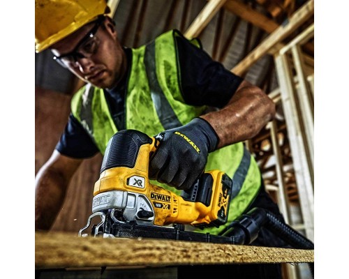 Електролобзик DeWALT 18В XR Li-lon, безщітковий, 2x5Ah, ЗП, кейс TSTAK (DCS334P2)