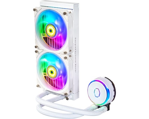 Система рідинного охолодження CoolerMaster MasterLiquid PL240 Flux White Edition (MLY-D24M-A23PZ-RW)