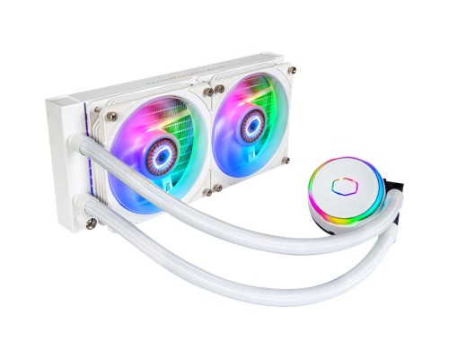 Система рідинного охолодження CoolerMaster MasterLiquid PL240 Flux White Edition (MLY-D24M-A23PZ-RW)