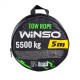 Трос буксирувальний WINSO 5,5т, 5м (135550)