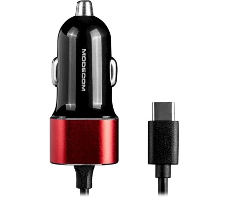 Зарядний пристрій Modecom USB 2.4A + cable Type-C CU2K-09-TC (ZT-MC-CU2K-09-TC)
