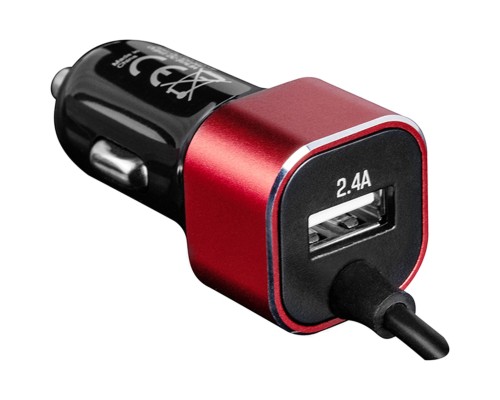 Зарядний пристрій Modecom USB 2.4A + cable Type-C CU2K-09-TC (ZT-MC-CU2K-09-TC)