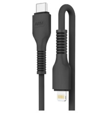 Дата кабель USB-C to Lightning 1.0m AR88 3A Black Armorstandart (ARM65287)