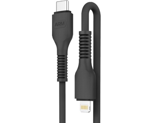 Дата кабель USB-C to Lightning 1.0m AR88 3A Black Armorstandart (ARM65287) Дата кабель USB-C to Lightning 1.0m AR88 3A Black Armorstandart (ARM65287)