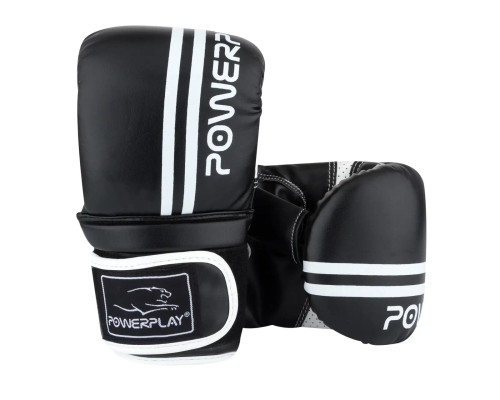 Снарядні рукавички PowerPlay 3025 Чорно-Білі S (PP_3025_S_Black/White)