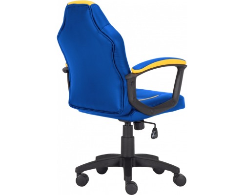 Крісло ігрове GT Racer X-1414 Blue/Yellow