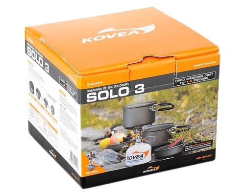 Набір туристичного посуду Kovea Solo 3 KSK-SOLO3 (4823082716227)