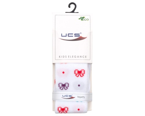 Колготки дитячі UCS Socks з бантом (M0C0301-2427-62G-white)
