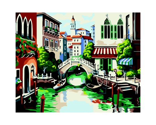 Картина по номерам ZiBi Венеція 40*50 см ART Line (ZB.64183)