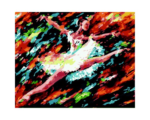 Картина по номерам ZiBi Гранд жете 40*50 см ART Line (ZB.64212)