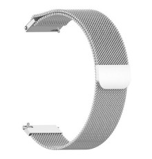 Ремінець до смарт-годинника BeCover для Samsung Galaxy Watch 46mm/Watch 3 45mm/Gear S3 Classic/Gear S3 Frontier Silver (707787)