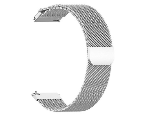 Ремінець до смарт-годинника BeCover для Samsung Galaxy Watch 46mm/Watch 3 45mm/Gear S3 Classic/Gear S3 Frontier Silver (707787)
