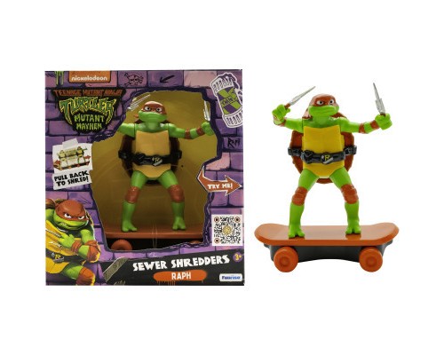 Ігровий набір Funrise TMNT Черепашки-ніндзя класичні Майстри бойових мистецтв Рафаель movie star 2023 (71056)