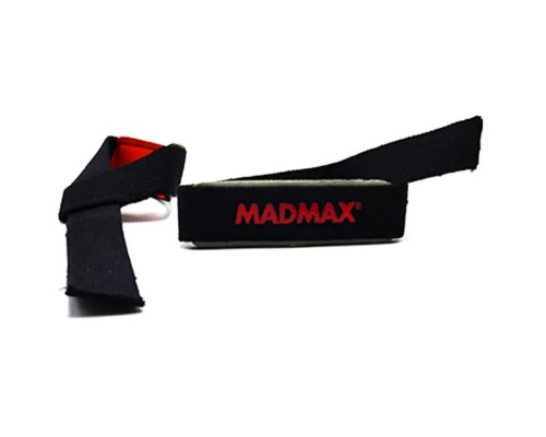 Кистьові лямки MadMax MFA-267 PWR Straps Black/Grey/Red (MFA-267-U)