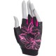 Рукавички для фітнесу MadMax MFG-770 Flower Power Gloves Black/Pink XS (MFG-770_XS)