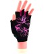 Рукавички для фітнесу MadMax MFG-770 Flower Power Gloves Black/Pink XS (MFG-770_XS)