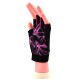 Рукавички для фітнесу MadMax MFG-770 Flower Power Gloves Black/Pink XS (MFG-770_XS)