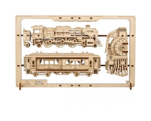 Конструктор Ugears Паротяг 2.5D (6337513)