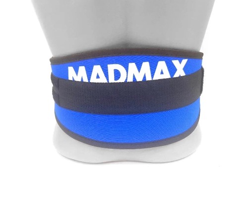 Атлетичний пояс MadMax MFB-421 Simply the Best неопреновий Black M (MFB-421-BLU_M)