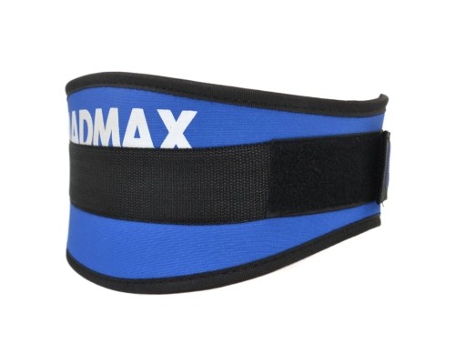 Атлетичний пояс MadMax MFB-421 Simply the Best неопреновий Black M (MFB-421-BLU_M)