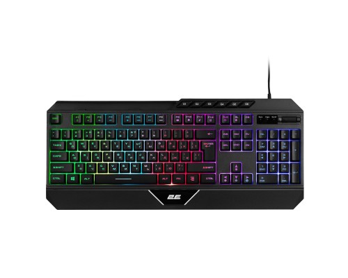 Клавіатура 2E Gaming KG315 RGB USB UA Black (2E-KG315UBK)
