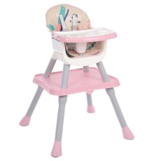 Стілець для годування Bambi M 5672-8 pink