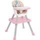 Стілець для годування Bambi M 5672-8 pink