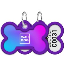 Адресник для тварин WAUDOG Smart ID з QR паспортом 