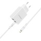 Зарядний пристрій BOROFONE BA56A Lavida PD20W+QC3.0 charger (Type-C to Lightning) White (BA56ACLW)