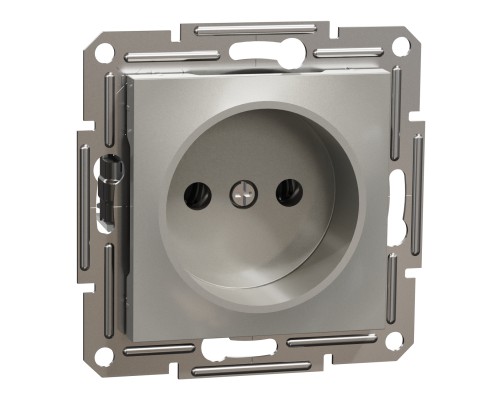 Розетка Schneider Electric ASFORA без заземлення бронза (EPH3000169)