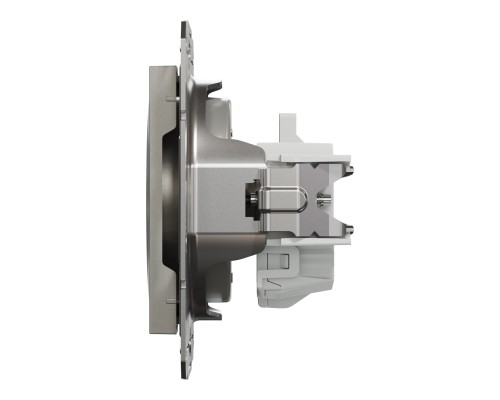 Розетка Schneider Electric ASFORA без заземлення бронза (EPH3000169)