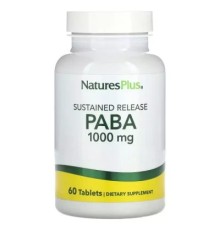Вітамін Natures Plus Пара-амінобензойна кислота пролонгованого дійства (NAP-02100)