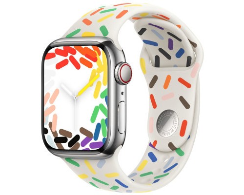 Ремінець до смарт-годинника Apple 41mm Pride Edition Sport Band - M/L (MRTM3ZM/A)