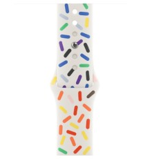 Ремінець до смарт-годинника Apple 41mm Pride Edition Sport Band - M/L (MRTM3ZM/A)