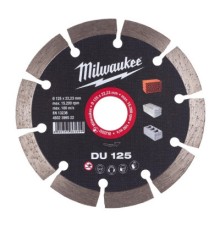 Круг відрізний Milwaukee алмазний DU 125, 125мм (4932399522)