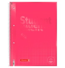 Зошит Brunnen Коледж-блок А4 Premium у клітинку 80 аркушів Tulip (10-679 28 125)