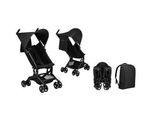 Коляска MoMi Grace Black (WOSP00033)