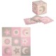 Дитячий килимок MoMi пазл Nebe 90 х 90 cм Pink (AKCE00030)