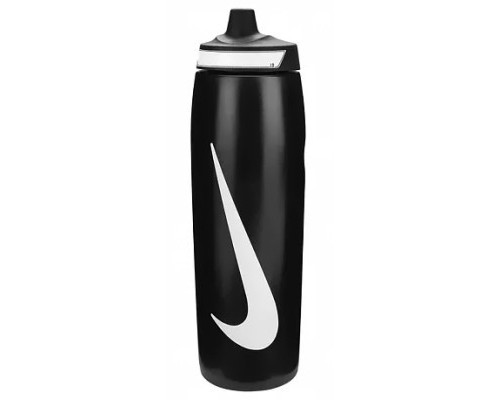 Пляшка для води Nike Refuel Bottle 32 OZ чорний, білий 946 мл N.100.7667.091.32 (887791744968)