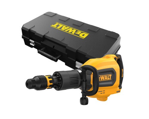Відбійний молоток DeWALT SDS-MAX, XR FLEXVOLT 54 В Li-lon, 27 Дж, 1620 уд/хв, кейс (без АКБ та ЗУ) (DCH911NK)