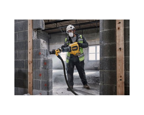 Відбійний молоток DeWALT SDS-MAX, XR FLEXVOLT 54 В Li-lon, 27 Дж, 1620 уд/хв, кейс (без АКБ та ЗУ) (DCH911NK)
