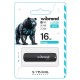 USB флеш накопичувач Wibrand 16GB Grizzly Black USB 2.0 (WI2.0/GR16P3B) 